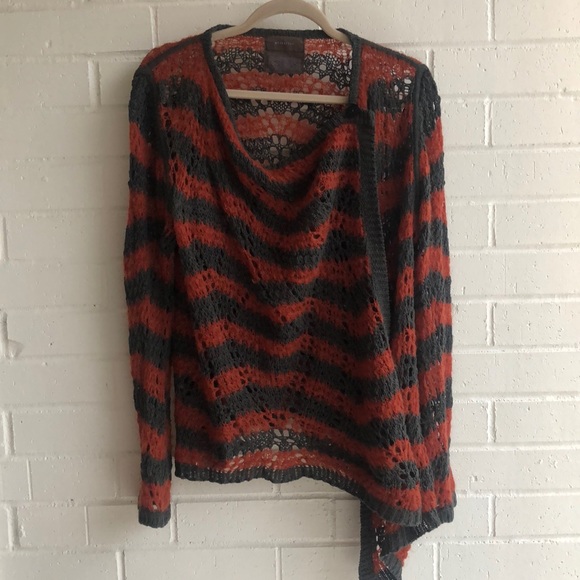 Anthropologie Guinevere Loose Striped Cardigan - Picture 3 of 8